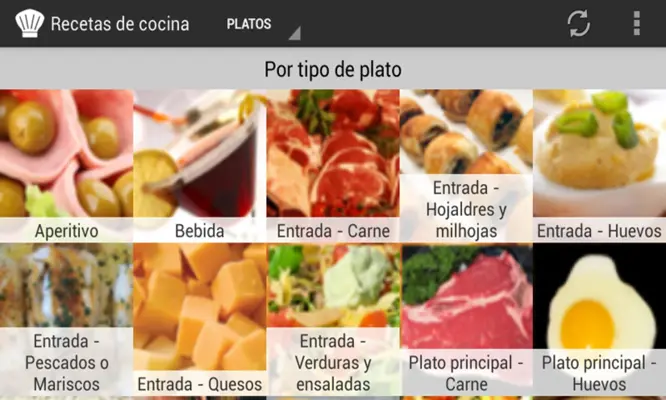 Recetas de cocina android App screenshot 3